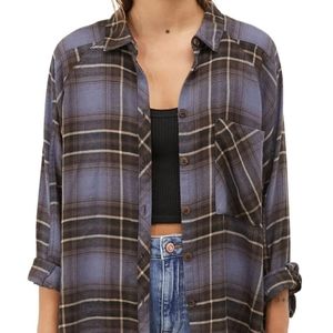Brendon Plaid Flannel Shirt Bdg Urban 